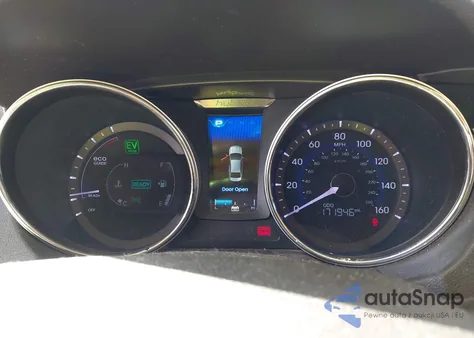 2013 Hyundai Sonata Hybrid из США, поврежденный, VIN KMHEC4A42DA088194